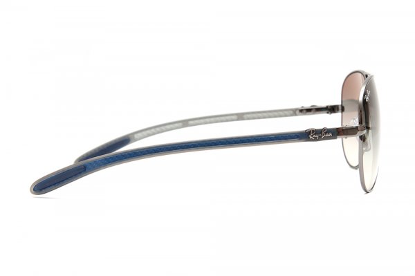 Sunglasses Ray-Ban Aviator Carbon Fibre RB8307-004-32 Gunmetal/Gradient Grey