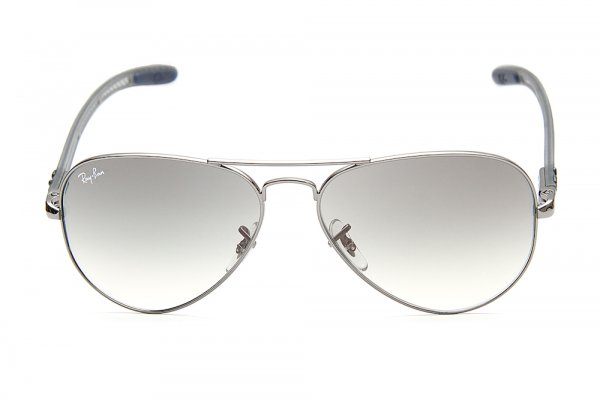 Sunglasses Ray-Ban Aviator Carbon Fibre RB8307-004-32 Gunmetal/Gradient Grey