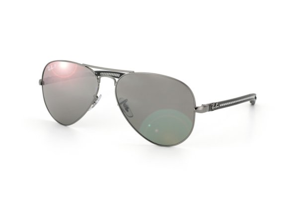RB8307 004/N8 Ray-Ban Aviator Carbon Fibre