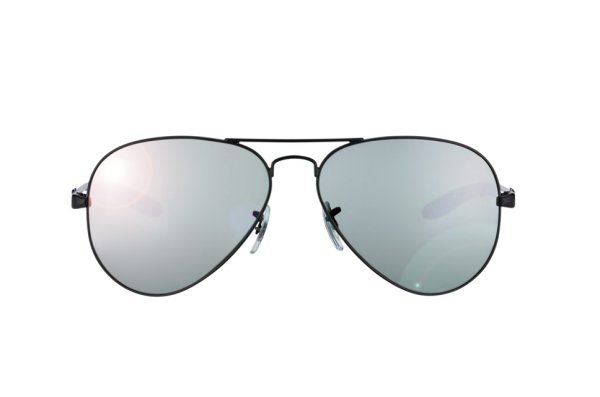 Sunglasses Ray-Ban Aviator Carbon Fibre RB8307-006-40 Matt Black/ Dark Blue | G-31 Mirror