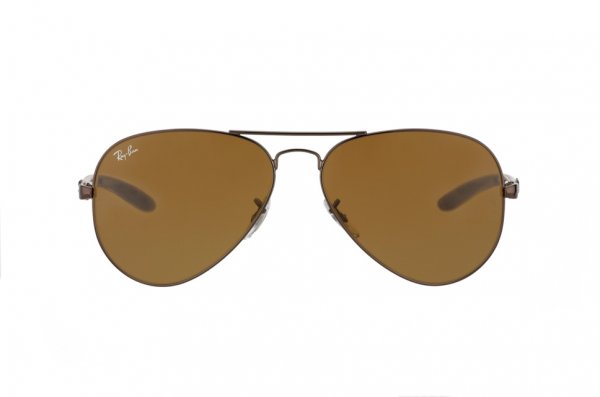 Sunglasses Ray-Ban Aviator Carbon Fibre RB8307-014 Brown/B-15XLT