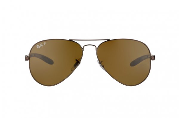 Sunglasses Ray-Ban Aviator Carbon Fibre RB8307-014-N6 Brown | Neophan Polar Brown P3 Plus