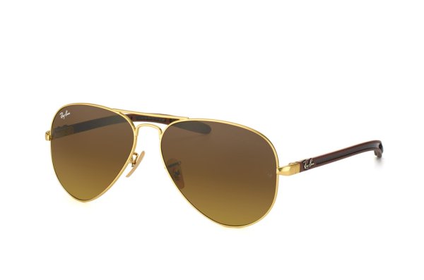RB8307 112/85 Ray-Ban Aviator Carbon Fibre