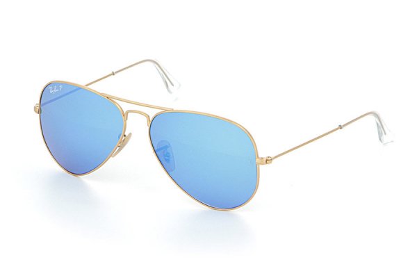 RB3025 112/4L Ray-Ban Aviator Flash Lenses