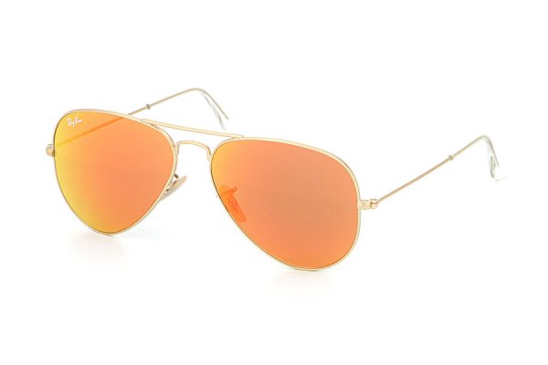 RB3025 112/69 Ray-Ban Aviator Flash Lenses