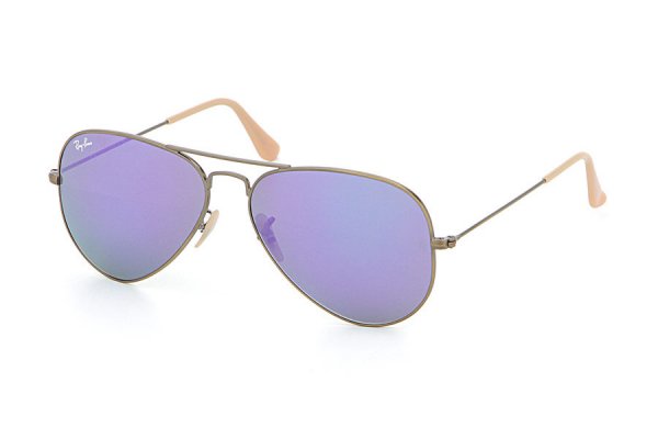 RB3025 167/1M Ray-Ban Aviator Flash Lenses