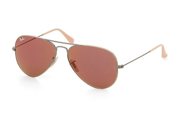 RB3025 167/2K Ray-Ban Aviator Flash Lenses
