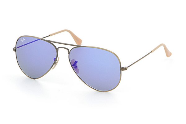 RB3025 167/68 Ray-Ban Aviator Flash Lenses