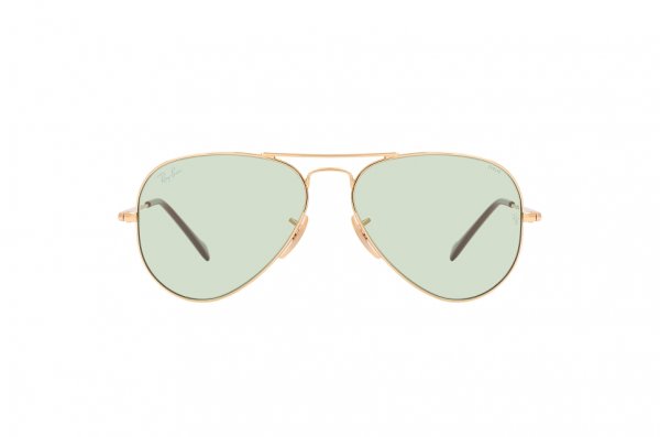   Ray-Ban Aviator II Evolve RB3689-001-T1 Arista | Light Green To Violet / Photocromic