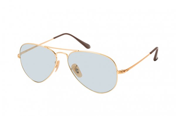   Ray-Ban Aviator II Evolve RB3689-001-T3 Arista | Light Blue / Photocromic