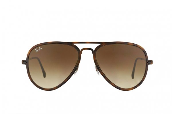  Ray-Ban Aviator LightRay II RB4211-894-13 Matt Havana | APX Brown Gradient