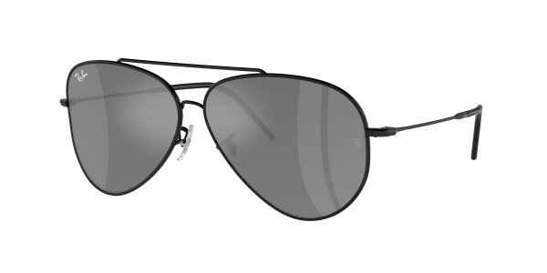   Ray-Ban Aviator Reverse RBR0101S-002-GS Black | Dark Grey