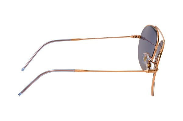   Ray-Ban Aviator Reverse RBR0101S-9202-3A Gold Rose | Dark Blue