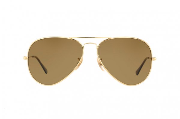   Ray-Ban Aviator Titanium RB8041-001-M2 Arista/Polar Faded Brown Polarized