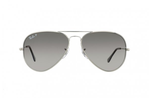   Ray-Ban Aviator Titanium RB8041-086-M3 Titanium/Polar Faded Grey