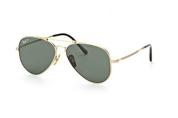 RB8125M 9143 Ray-Ban Aviator Titanium