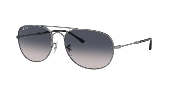   Ray-Ban Bain Bridge RB3735-004-78 Gunmetal | Blue Gradient Polarized