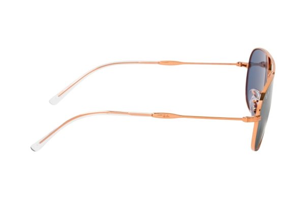   Ray-Ban Bain Bridge RB3735-9202-R5 Rose Gold | Dark Blue