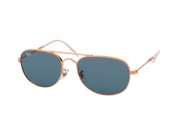   Ray-Ban Bain Bridge RB3735-9202-R5 Rose Gold | Dark Blue