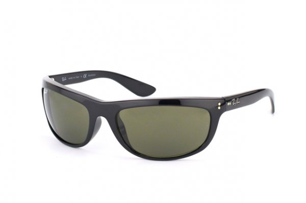   Ray-Ban Balorama RB4089-601-58 Black  | Natural Green Polarized