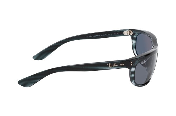   Ray-Ban Balorama RB4089-6432-R5 Striped Grey | Dark Blue