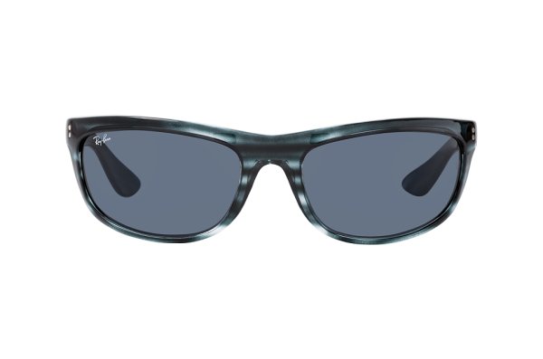   Ray-Ban Balorama RB4089-6432-R5 Striped Grey | Dark Blue