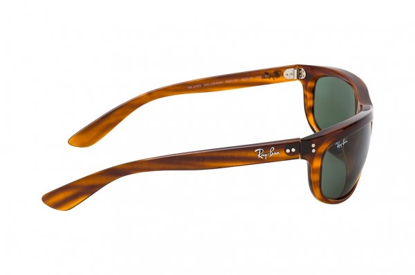   Ray-Ban Balorama RB4089-820-31 Striped Havana | Natural Green