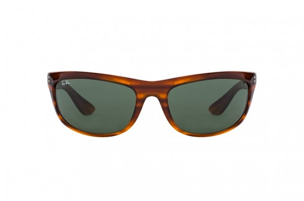   Ray-Ban Balorama RB4089-820-31 Striped Havana | Natural Green