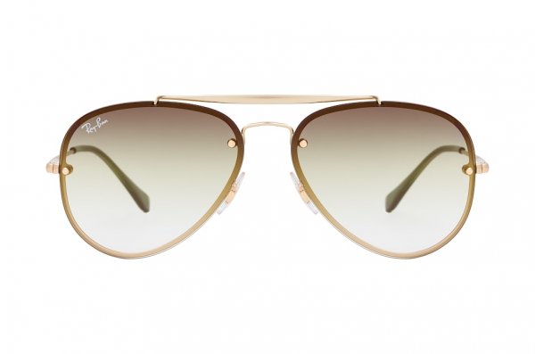   Ray-Ban Blaze Aviator RB3584N-9140-0R Arista | Light Green Grey Gradient