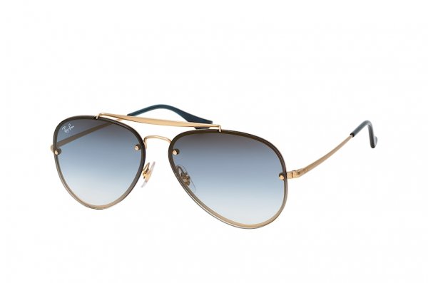   Ray-Ban Blaze Aviator RB3584N-9140-0S Arista | Gradient Blue Mirror  