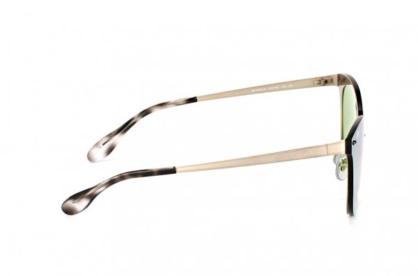   Ray-Ban Blaze Cats RB3580N-042-30 Silver |  Crystal Silver Mirror
