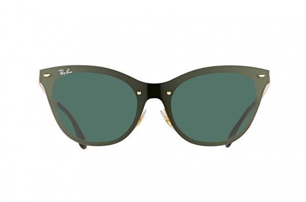   Ray-Ban Blaze Cats RB3580N-043-71 Black / Arista | Green / Grey