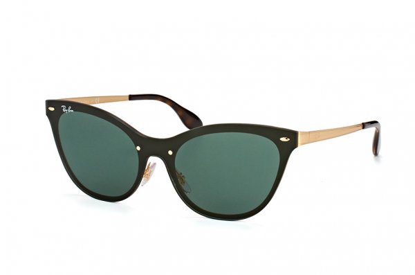  Ray-Ban Blaze Cats RB3580N-043-71 Black / Arista | Green / Grey