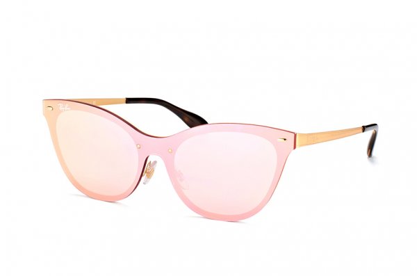   Ray-Ban Blaze Cats RB3580N-043-E4 Pink / Arista |  Pink Mirror
