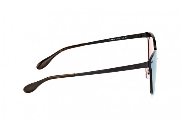   Ray-Ban Blaze Cats RB3580N-153-7V Light Blue / Black | Blue Mirror