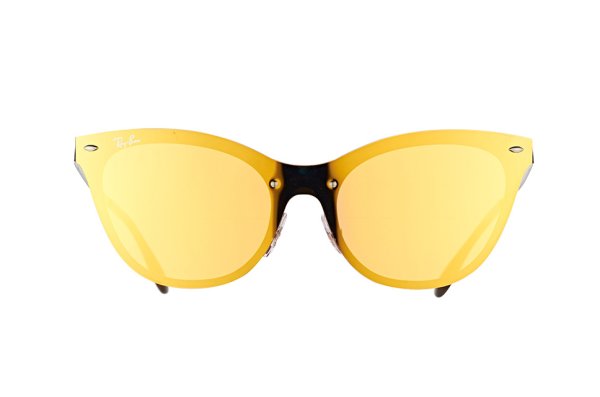   Ray-Ban Blaze Cats RB3580N-9037-7J Blue | Dark Orange Mirror