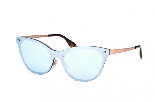   Ray-Ban Blaze Cats RB3580N-9039-1U Dark Arista | Light Violet Mirror