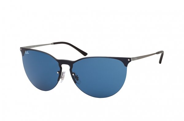   Ray-Ban Blaze Cats RB3652-901-80 Black | Blue