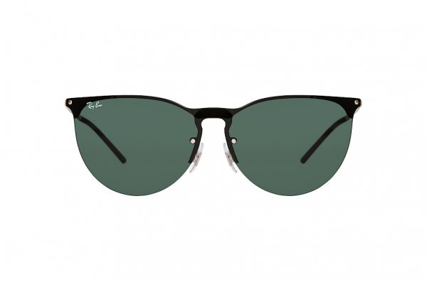   Ray-Ban Blaze Cats RB3652-9116-71 Silver | Natural Green