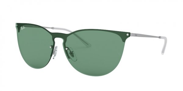   Ray-Ban Blaze Cats RB3652-9116-82 Silver | Green
