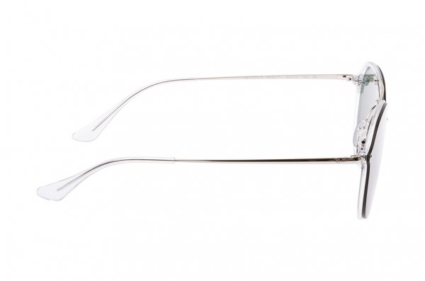   Ray-Ban Blaze Double Bridge RB4292N-6325-71 Silver | Grey / Green 