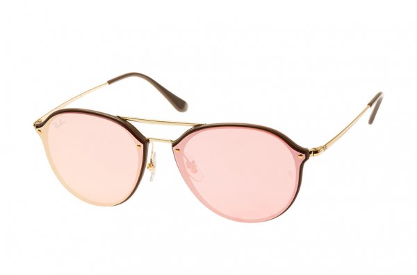   Ray-Ban Blaze Double Bridge RB4292N-6327-E4 Arista | Pink Mirror