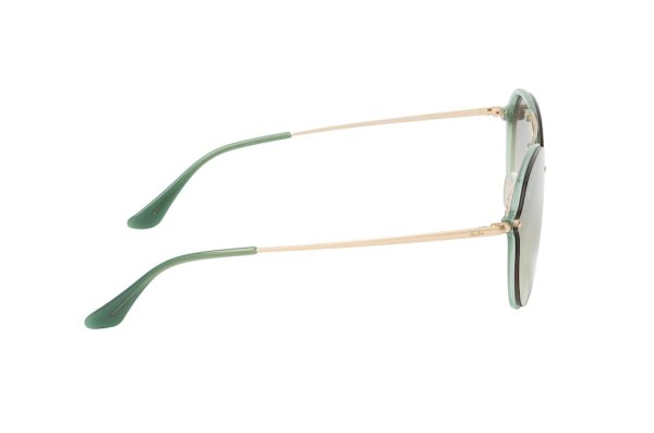   Ray-Ban Blaze Double Bridge RB4292N-6386-0R Arista | Green Gradient