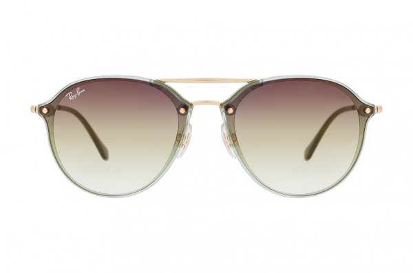   Ray-Ban Blaze Double Bridge RB4292N-6386-0R Arista | Green Gradient