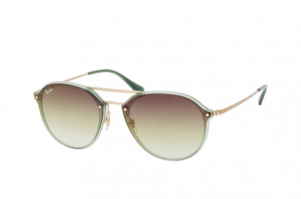   Ray-Ban Blaze Double Bridge RB4292N-6386-0R Arista | Green Gradient