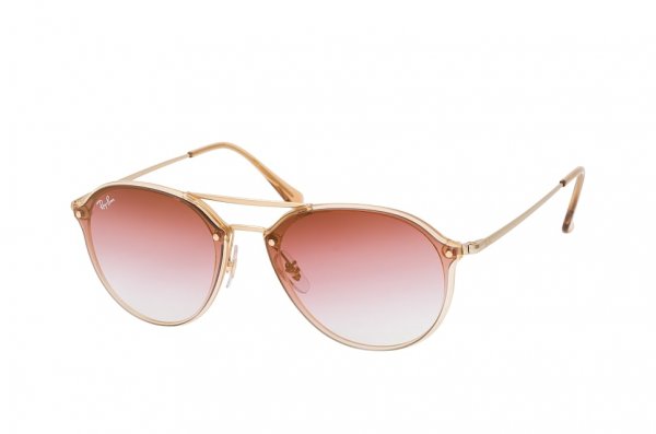   Ray-Ban Blaze Double Bridge RB4292N-6388-0T Arista | Gradient Pink Mirror