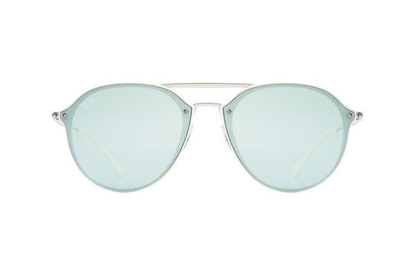   Ray-Ban Blaze Double Bridge RB4292N-671-30 Silver | Silver Mirror