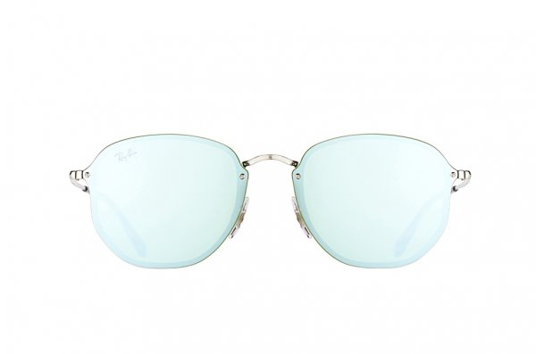   Ray-Ban Blaze Hexagonal RB3579N-003-30 Silver | Silver Mirror