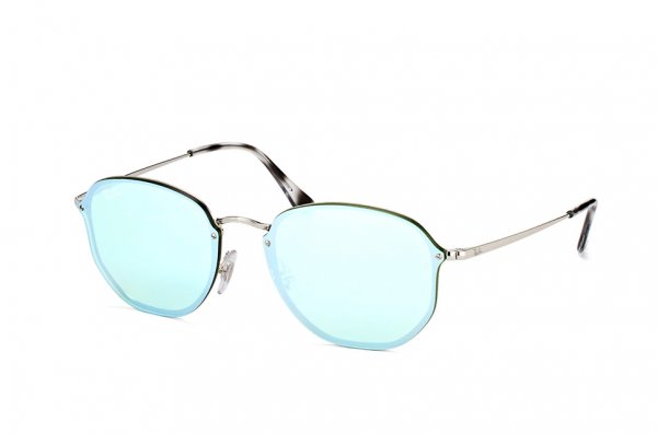   Ray-Ban Blaze Hexagonal RB3579N-003-30 Silver | Silver Mirror