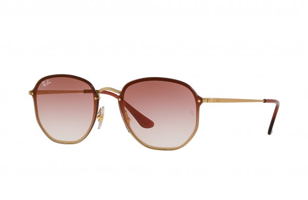   Ray-Ban Blaze Hexagonal RB3579N-9140-0T Arista | Pink Gradient Mirror